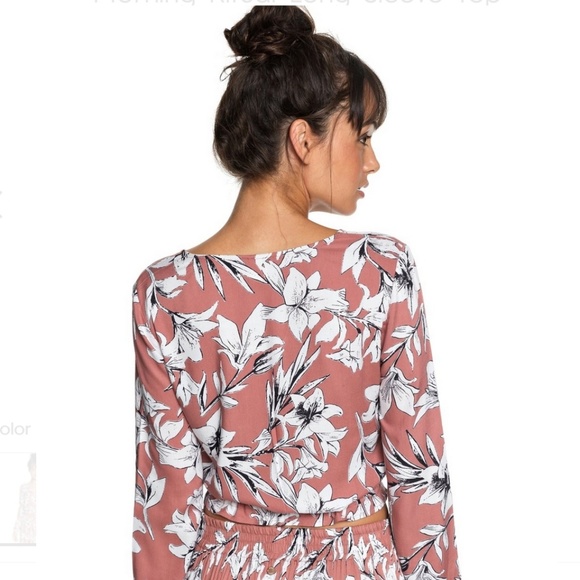 Roxy women’s Morning Ritual Long Sleeve Top 🌸 - Picture 3 of 5